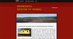 Desktop Screenshot of mnmuseumofmining.org
